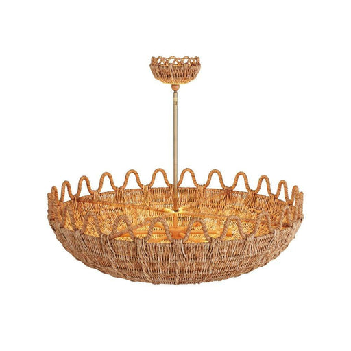 Mar Chandelier Natural, Rattan