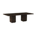 Arteriors - GKFDI01 - Dining Table - Vargueno - Burnt, Mango Wood