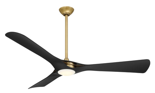 Minka Aire - F668L-LBR/CL - 60 Inch Ceiling Fan - Bridge - Legacy Brass W/Coal