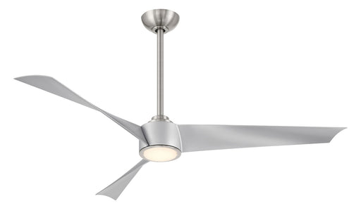 Minka Aire - F774L-BN/SL - 56 Inch Ceiling Fan - Pike - Brushed Nickel W/ Silver