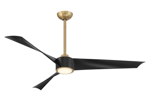 Minka Aire - F774L-LBR/CL - 56 Inch Ceiling Fan - Pike - Legacy Brass W/Coal