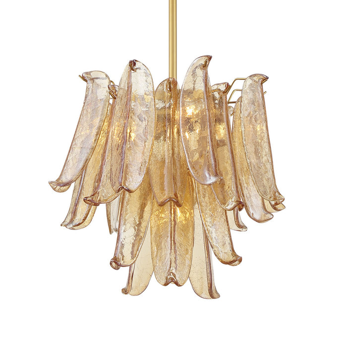 Metropolitan - N1994-A-732 - Four Light Chandelier - Regent - Legacy Brass