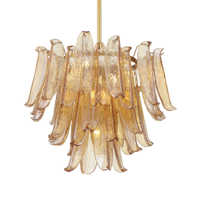 Metropolitan - N1997-A-732 - Nine Light Chandelier - Regent - Legacy Brass
