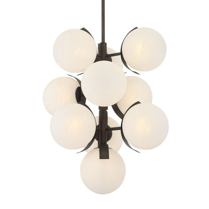 Metropolitan - N2085-860 - Ten Light Pendant - Vino - Dark Bronze