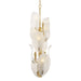 Metropolitan - N2216-732 - Ten Light Pendant - Orchid - Legacy Brass