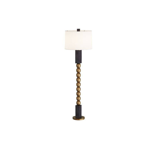 Yonah Floor Lamp Antique Brass