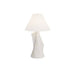 Arteriors - PTC22-SH032 - Table Lamp - Bruce - Ivory, Glass Stone
