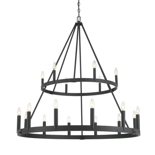 Dutton 18 Light Chandelier Coal