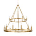 Minka-Lavery - 1717-894 - 18 Light Chandelier - Dutton - Signature Brass