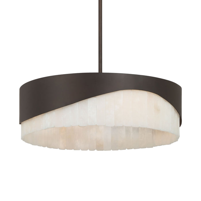 Minka-Lavery - 2094-860 - Four Light Pendant - Sway - Dark Bronze