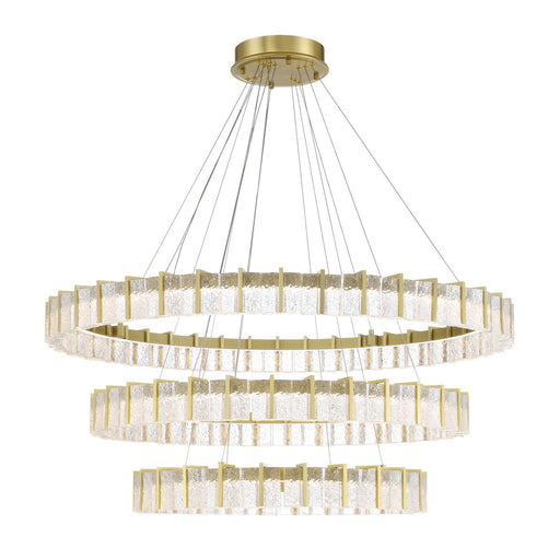 Sevryn LED Chandelier Soft Brass