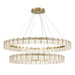 Minka-Lavery - 2419-695-L - LED Chandelier - Sevryn - Soft Brass
