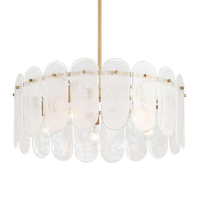Minka-Lavery - 2595-732 - Five Light Pendant - Oldmill - Legacy Brass