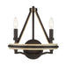 Minka-Lavery - 2622-860 - Two Light Wall Sconce - Sonoma - Dark Bronze