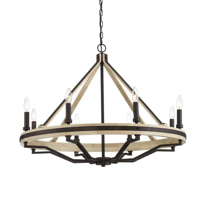 Minka-Lavery - 2628-860 - Eight Light Chandelier - Sonoma - Dark Bronze