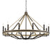 Minka-Lavery - 2629-860 - 12 Light Chandelier - Sonoma - Dark Bronze