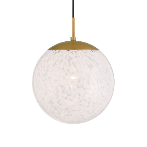 Langford One Light Pendant Legacy Brass
