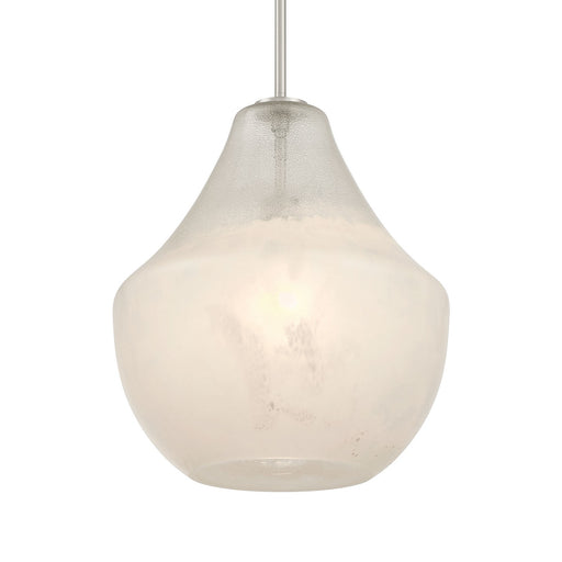 Pacific One Light Pendant Brushed Nickel