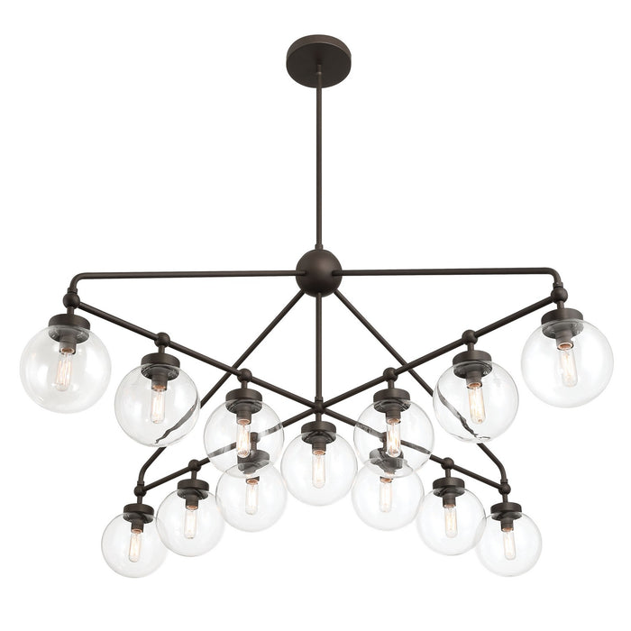 Minka-Lavery - 2975-860 - 13 Light Chandelier - Stella - Dark Bronze