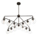 Minka-Lavery - 2975-860 - 13 Light Chandelier - Stella - Dark Bronze