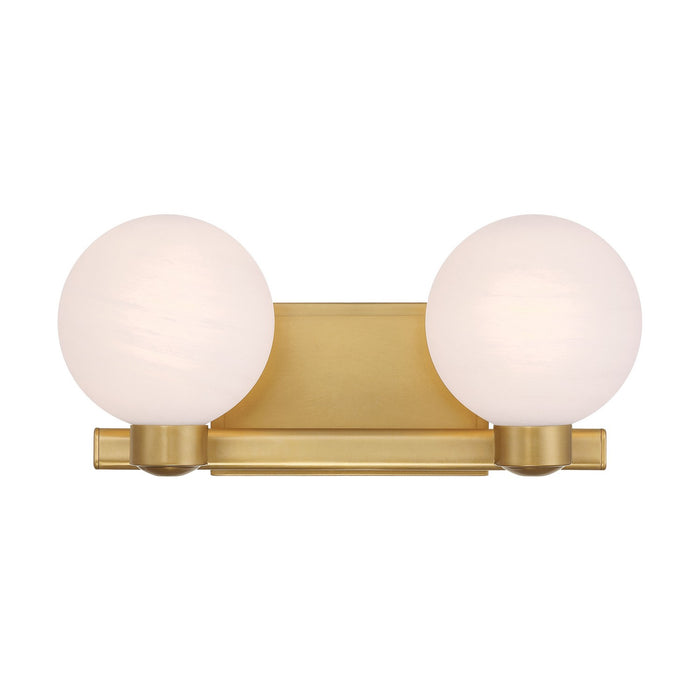 Minka-Lavery - 3492-732 - Two Light Vanity - Mooncrest - Legacy Brass