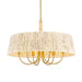 Minka-Lavery - 3605-732 - Six Light Pendant - Hellia - Legacy Brass