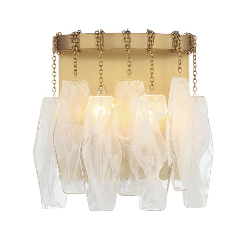 Willow Two Light Wall Sconce Legacy Brass