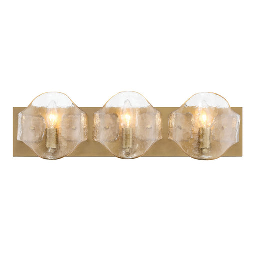 Elora Three Light Vanity Legacy Brass