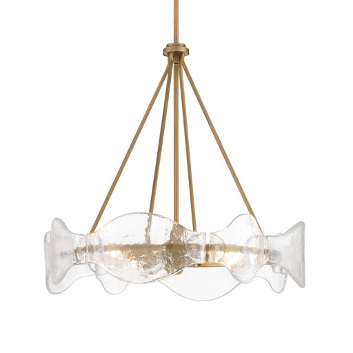 Elora Six Light Pendant Legacy Brass