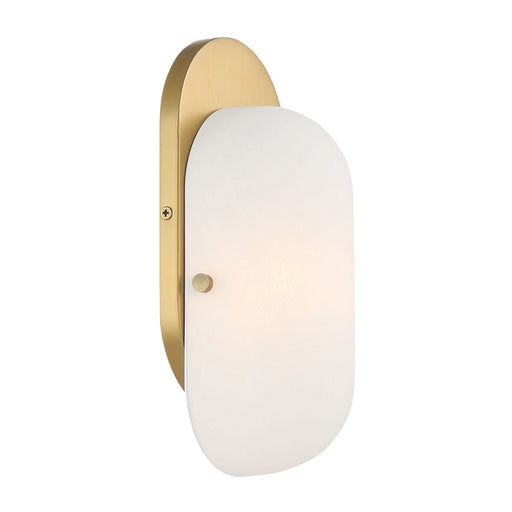 Heathcote One Light Vanity Legacy Brass