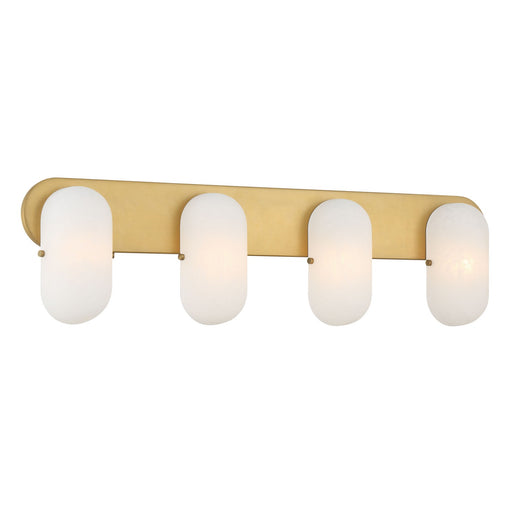 Heathcote Four Light Vanity Legacy Brass
