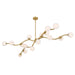 Minka-Lavery - 3749-732 - 16 Light Chandelier - Curven - Legacy Brass