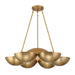 Minka-Lavery - 3756-732 - Six Light Chandelier - Ivy Lane - Legacy Brass