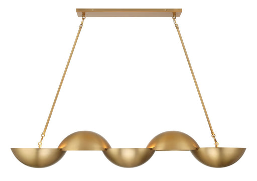 Ivy Lane Six Light Island Pendant Legacy Brass