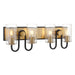 Minka-Lavery - 3764-876 - Four Light Vanity - Orla - Legacy Brass & Dark Matte Blac