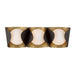 Minka-Lavery - 3773-855 - Three Light Vanity - Flare - Legacy Brass & Dark Bronze
