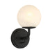 Minka-Lavery - 3791-899 - One Light Vanity - Whitehall - Dark Matte Black