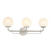 Minka-Lavery - 3793-84 - Three Light Vanity - Whitehall - Brushed Nickel