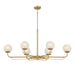 Minka-Lavery - 3796-732 - Six Light Island Pendant - Whitehall - Legacy Brass