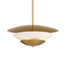 Minka-Lavery - 3944-732 - Four Light Pendant - Solara - Legacy Brass