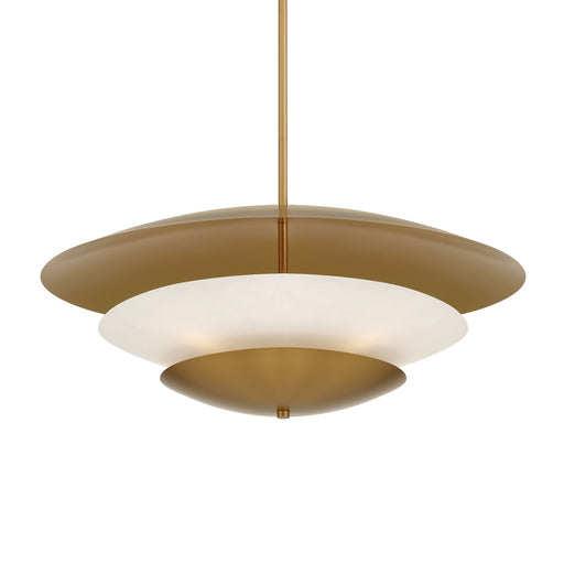 Minka-Lavery - 3945-732 - Five Light Pendant - Solara - Legacy Brass