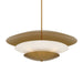 Minka-Lavery - 3945-732 - Five Light Pendant - Solara - Legacy Brass