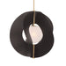 Minka-Lavery - 3951-855 - One Light Pendant - Gloria - Legacy Brass & Dark Bronze