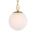 Minka-Lavery - 5211-732 - One Light Pendant - Marbelle - Legacy Brass