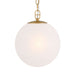 Minka-Lavery - 5212-732 - One Light Pendant - Marbelle - Legacy Brass