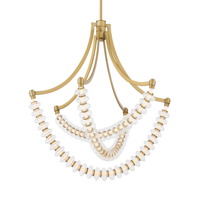 Minka-Lavery - 5646-732-L - LED Chandelier - Pearl - Legacy Brass