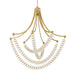 Minka-Lavery - 5647-732-L - LED Chandelier - Pearl - Legacy Brass