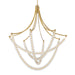 Minka-Lavery - 5648-732-L - LED Chandelier - Pearl - Legacy Brass
