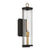 Minka-Lavery - 79001-734 - One Light Outdoor Wall Sconce - Cara - Legacy Brass (Painted) & Dark