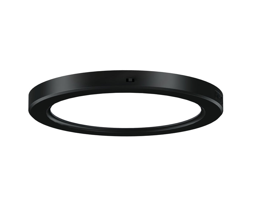 DVI Lighting - DVP39818MB+MR-5CCT - LED Flush Mount - Hurricane - Matte Black